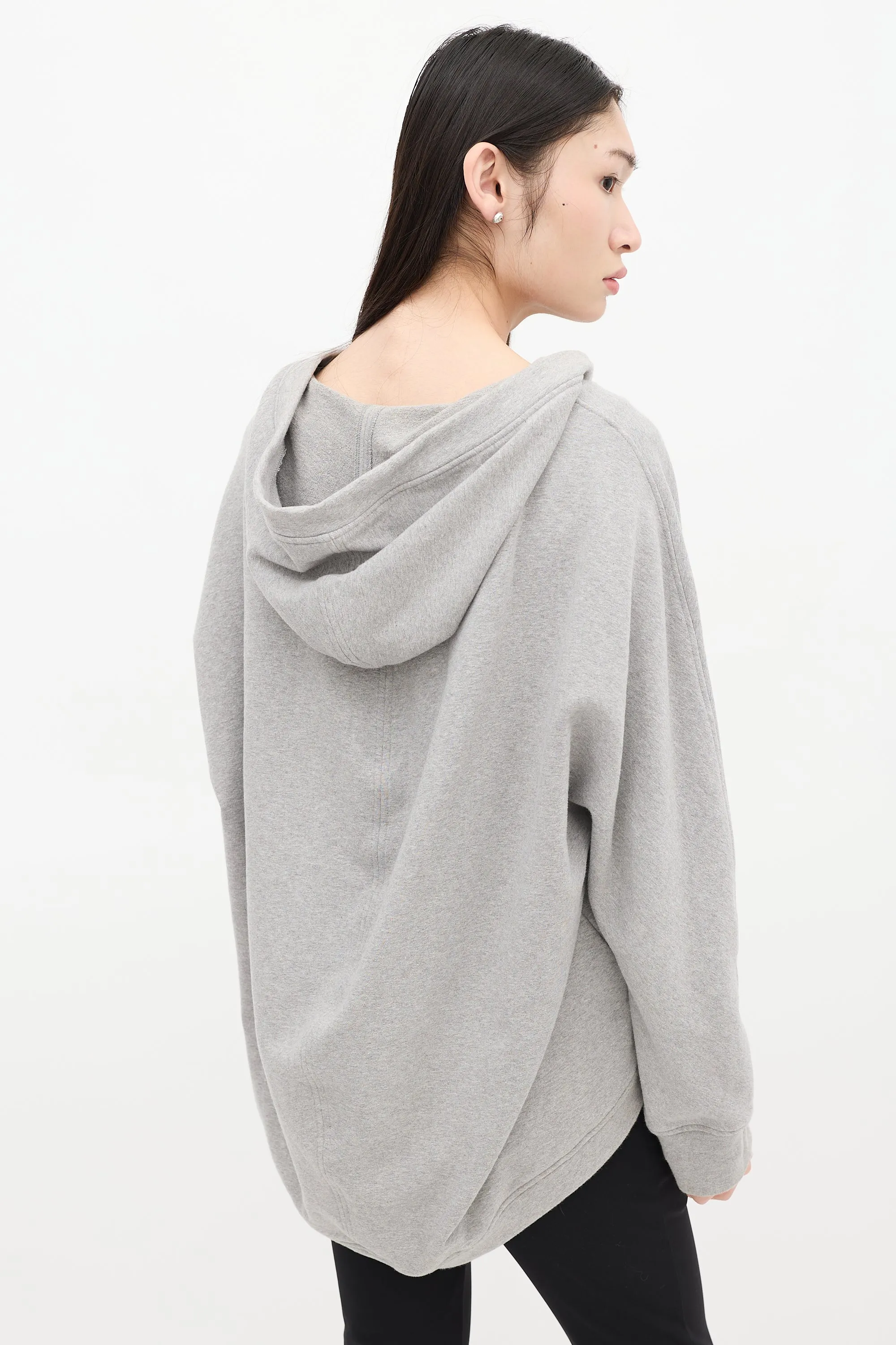 2016 Grey Archetype Logo Zip Up Hoodie