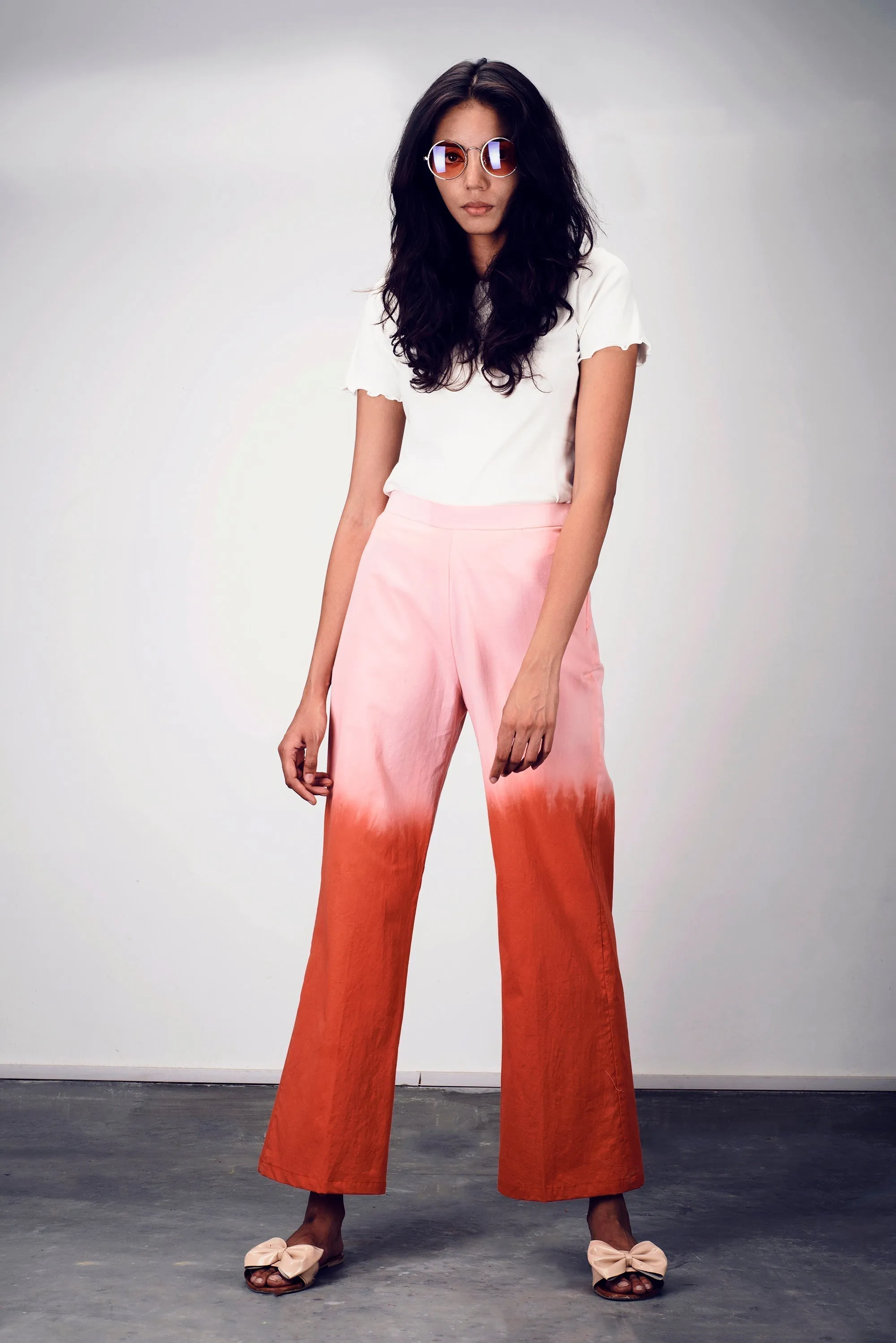 70's Shade Wide Leg Trousers