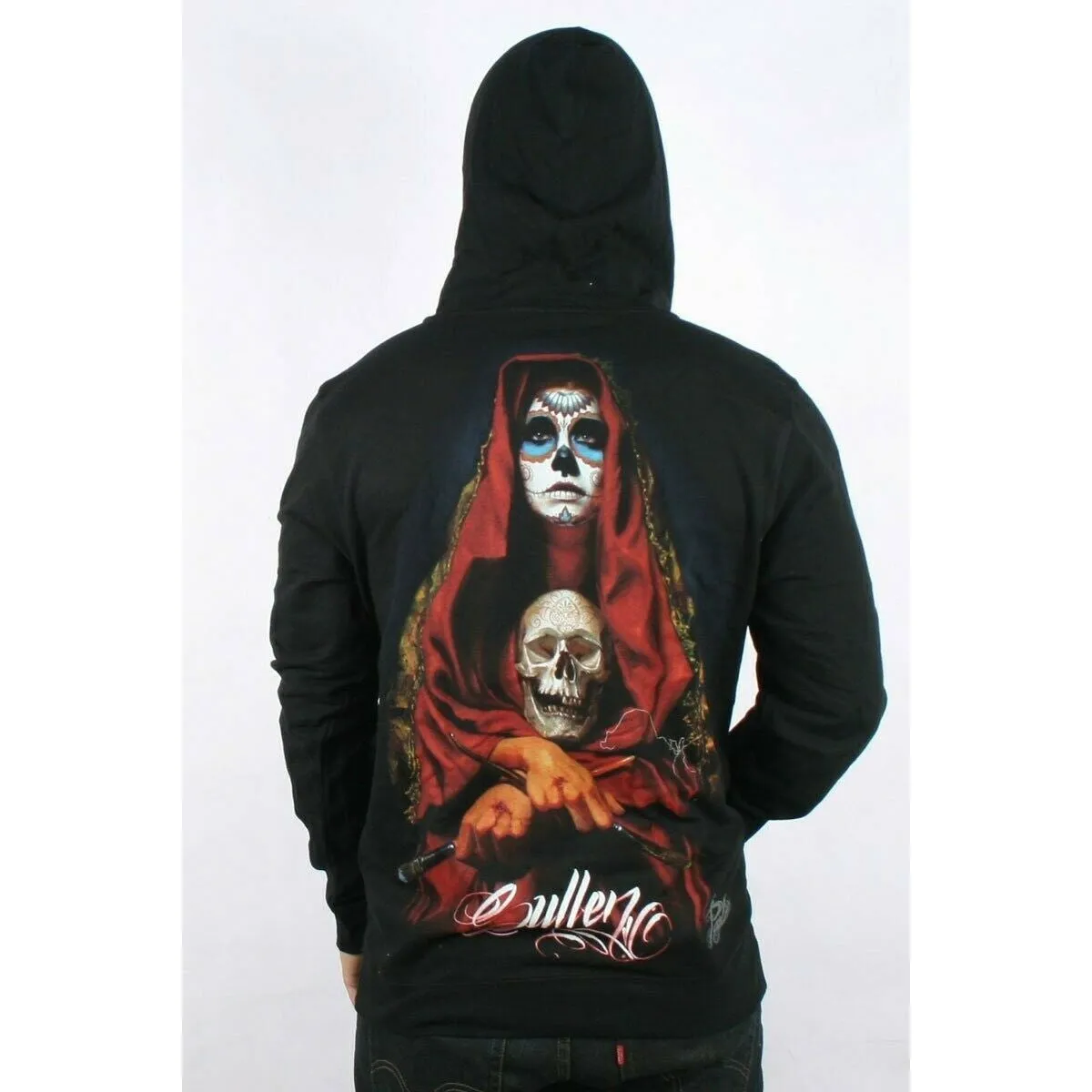 Acuna Badge Mens Zipped Hoodie