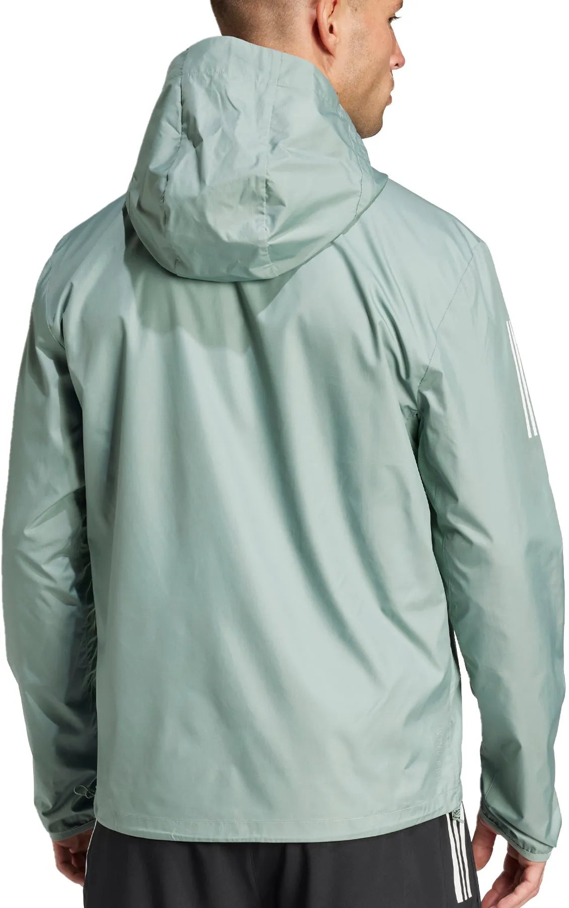 adidas Own The Run Mens Running Jacket - Green