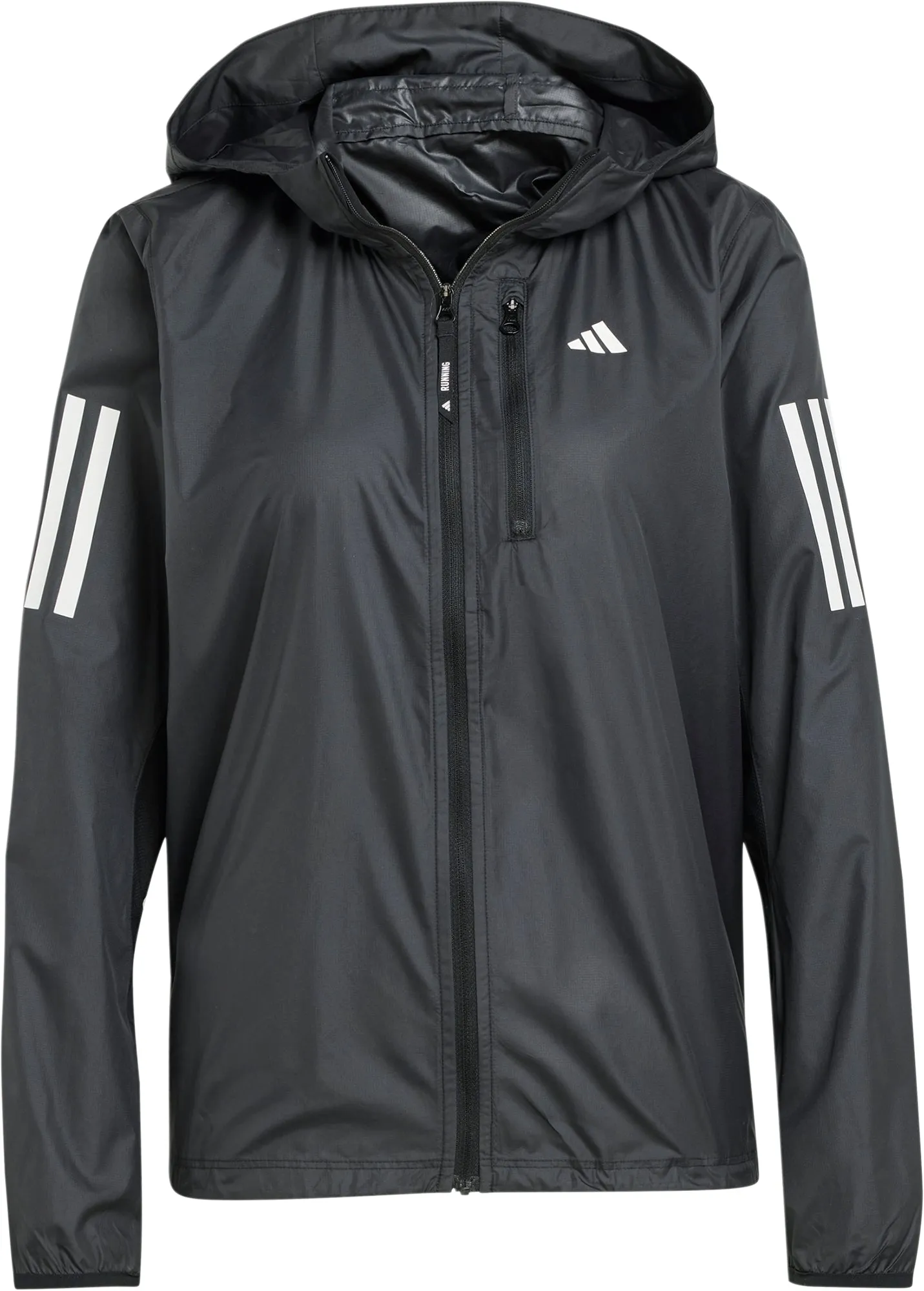 adidas Own The Run Womens Running Jacket - Black