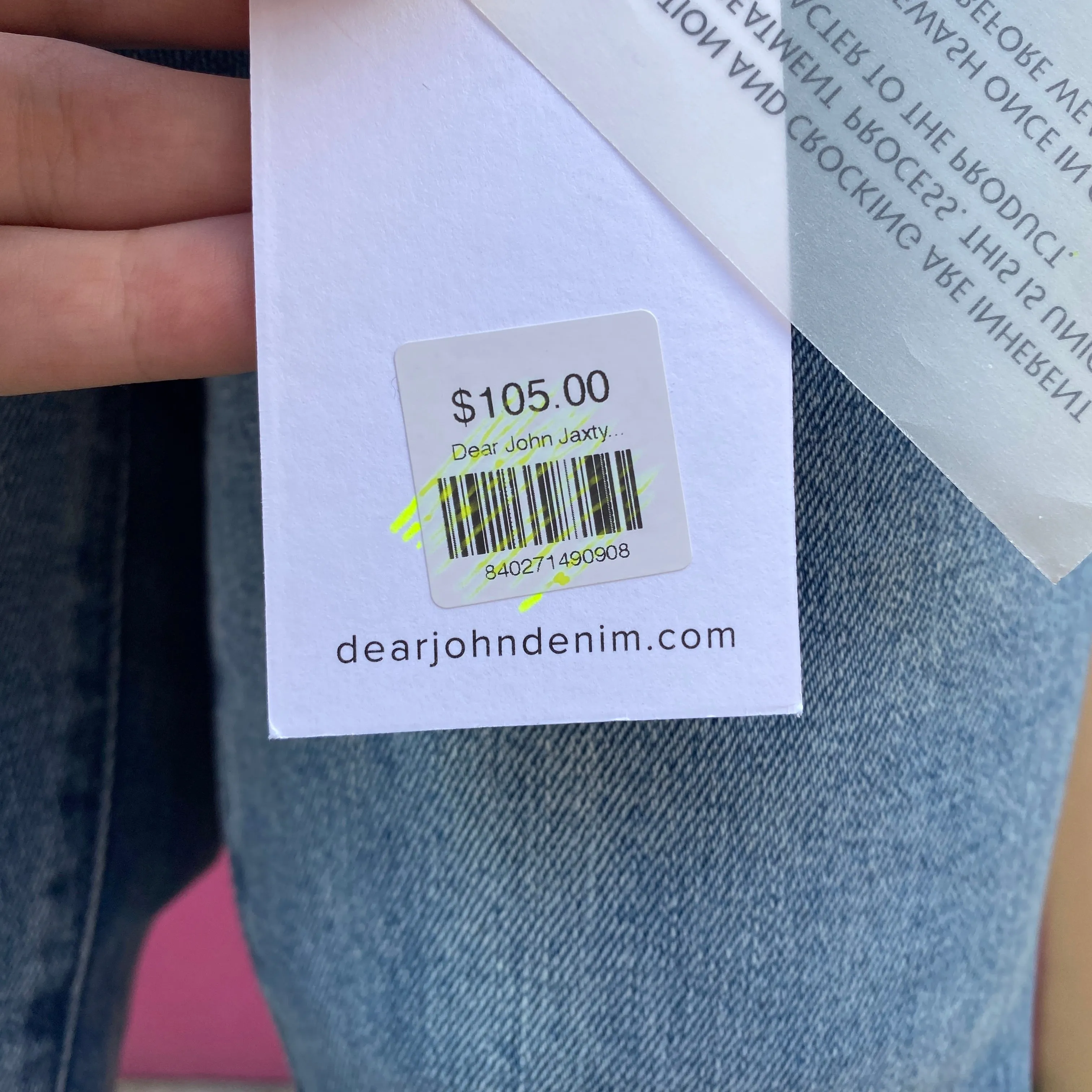 Dear John jaxtyn bootcut jeans size 2 NWT