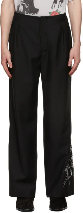 Enfants Riches DÃ©primÃ©s Black Christ Compels Trousers