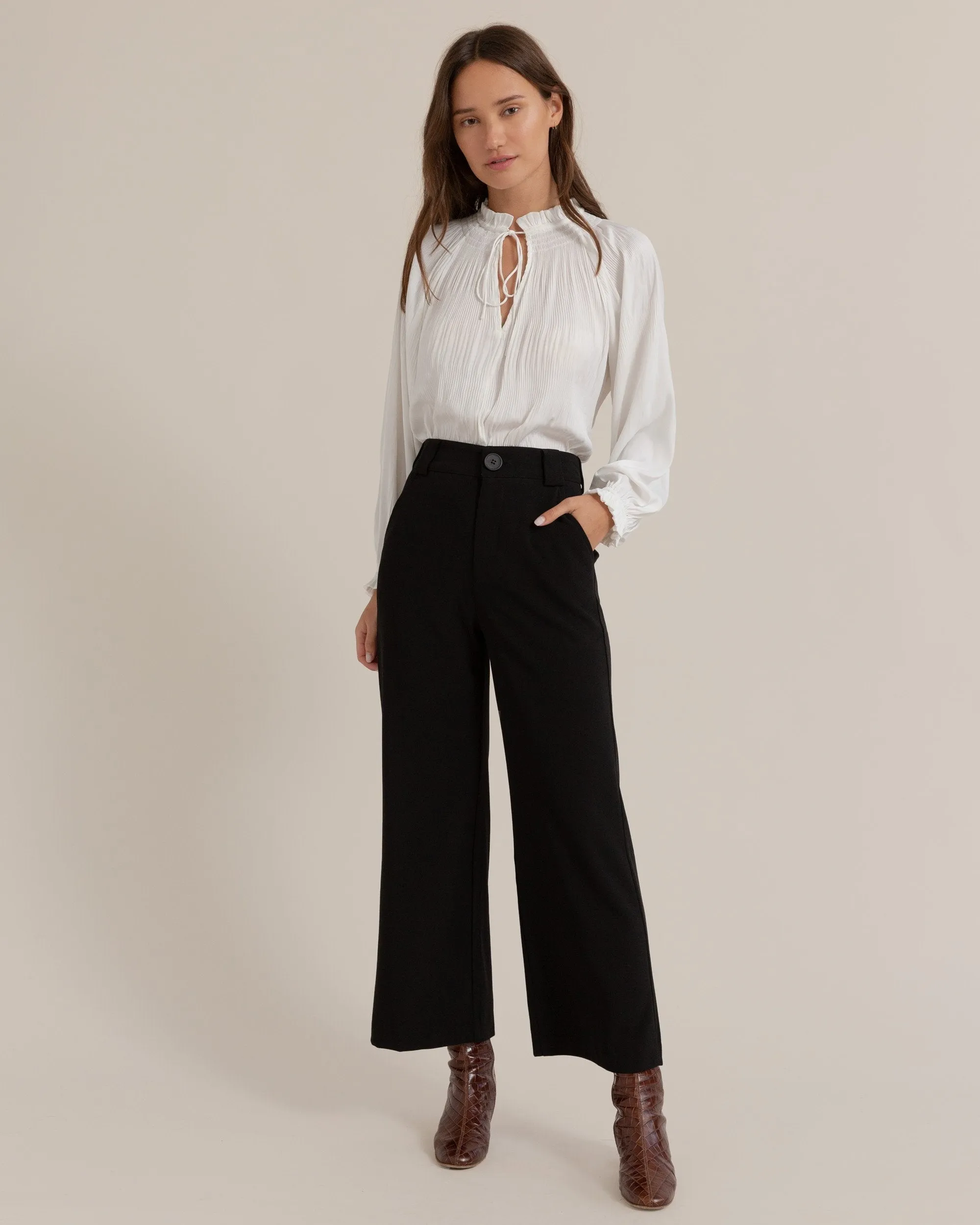 Irene Wide-Leg Trousers