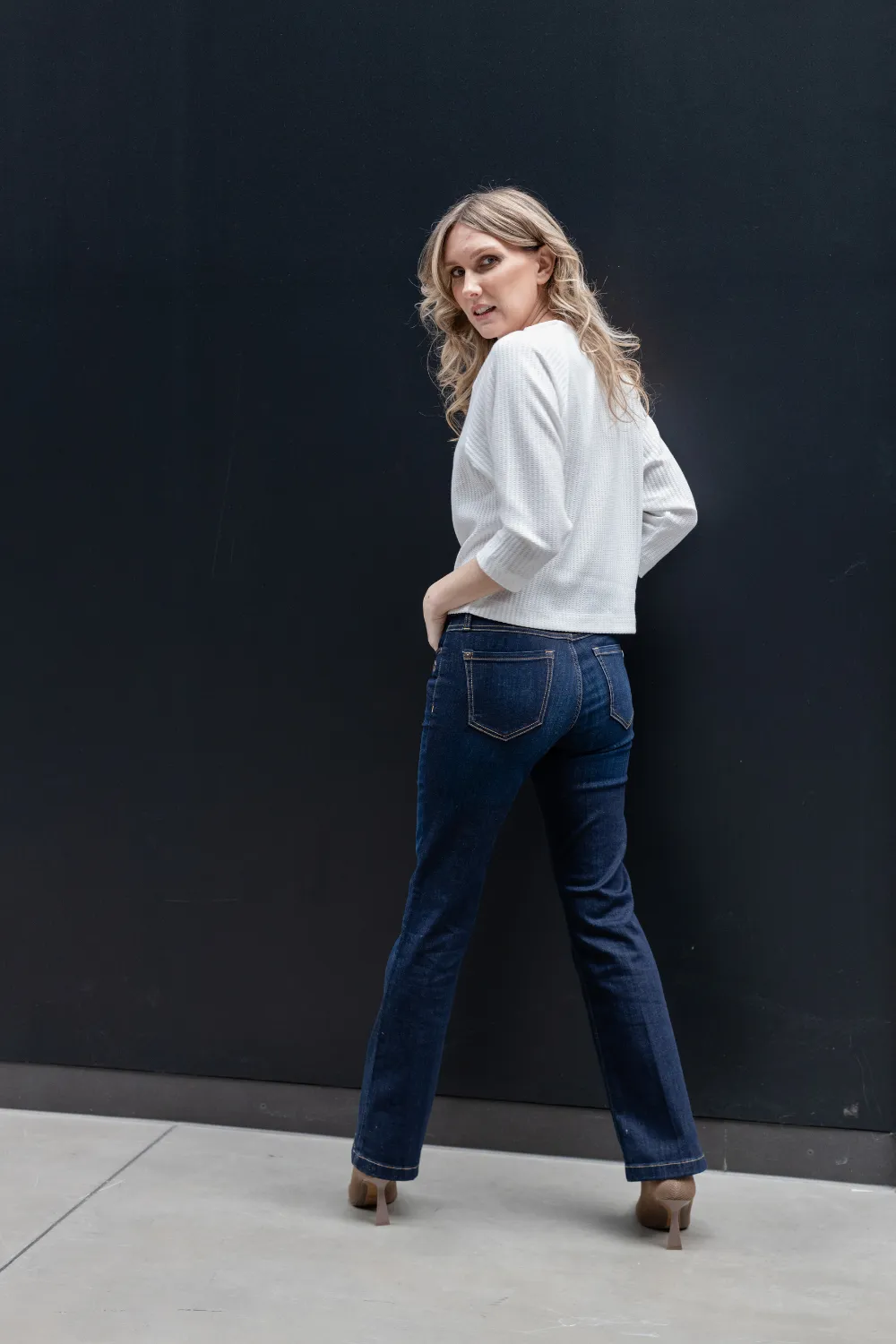 Jeans - BOOTCUT - MELINA Waschblau