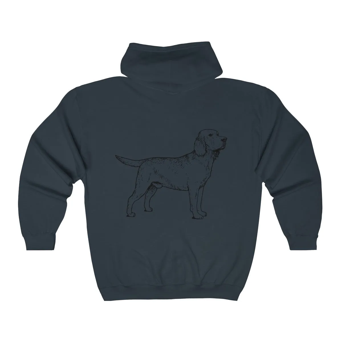 Labrador Retriever Hoodies, Unisex Heavy Blend™ Full Zip Hooded Sweatshirt