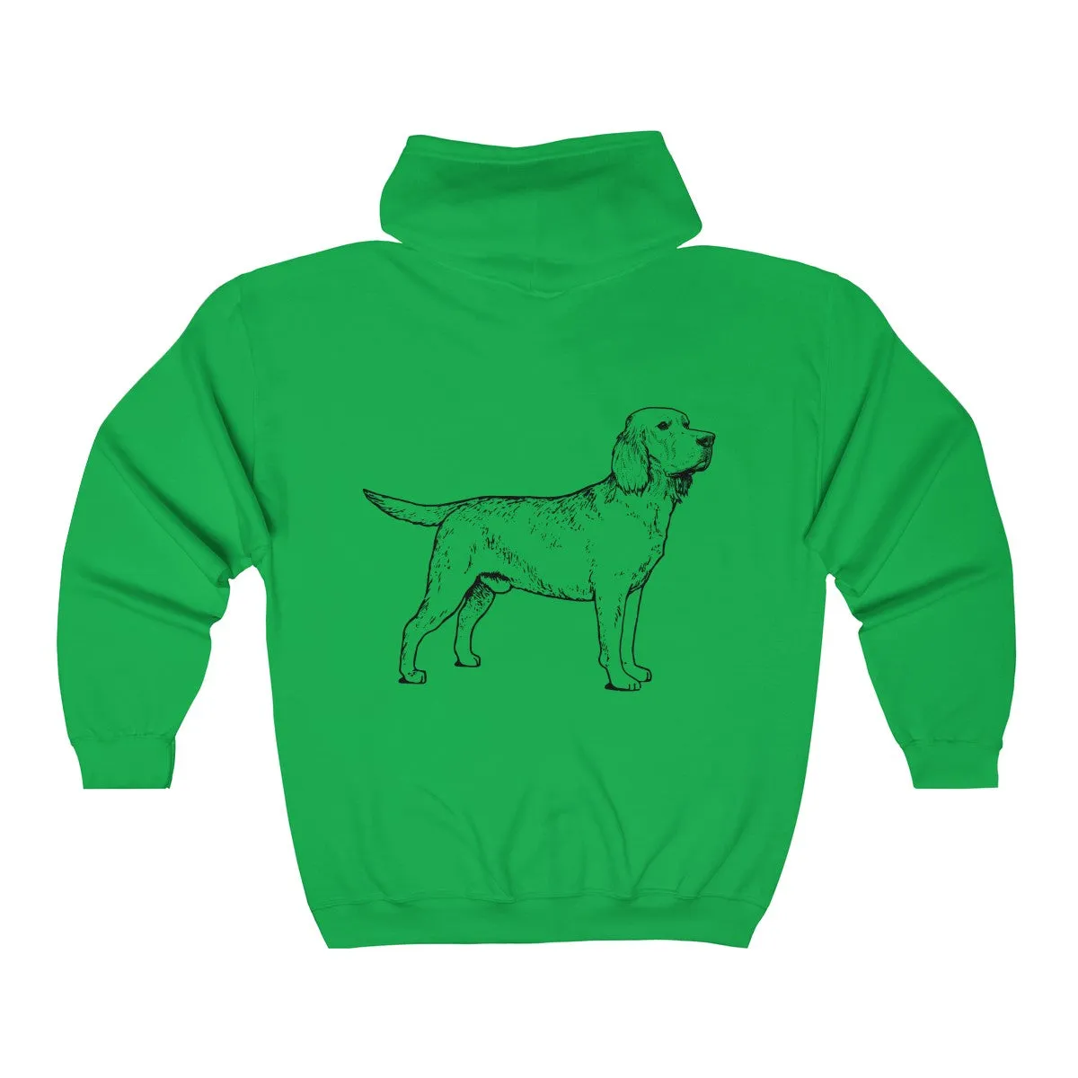 Labrador Retriever Hoodies, Unisex Heavy Blend™ Full Zip Hooded Sweatshirt