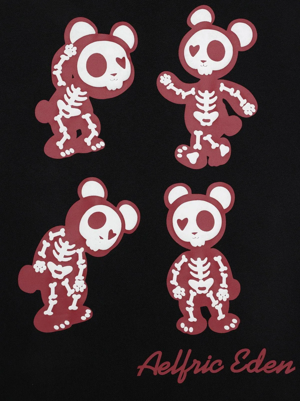 [Pre-Order] Aelfric Eden Skeleton Bear Hoodie