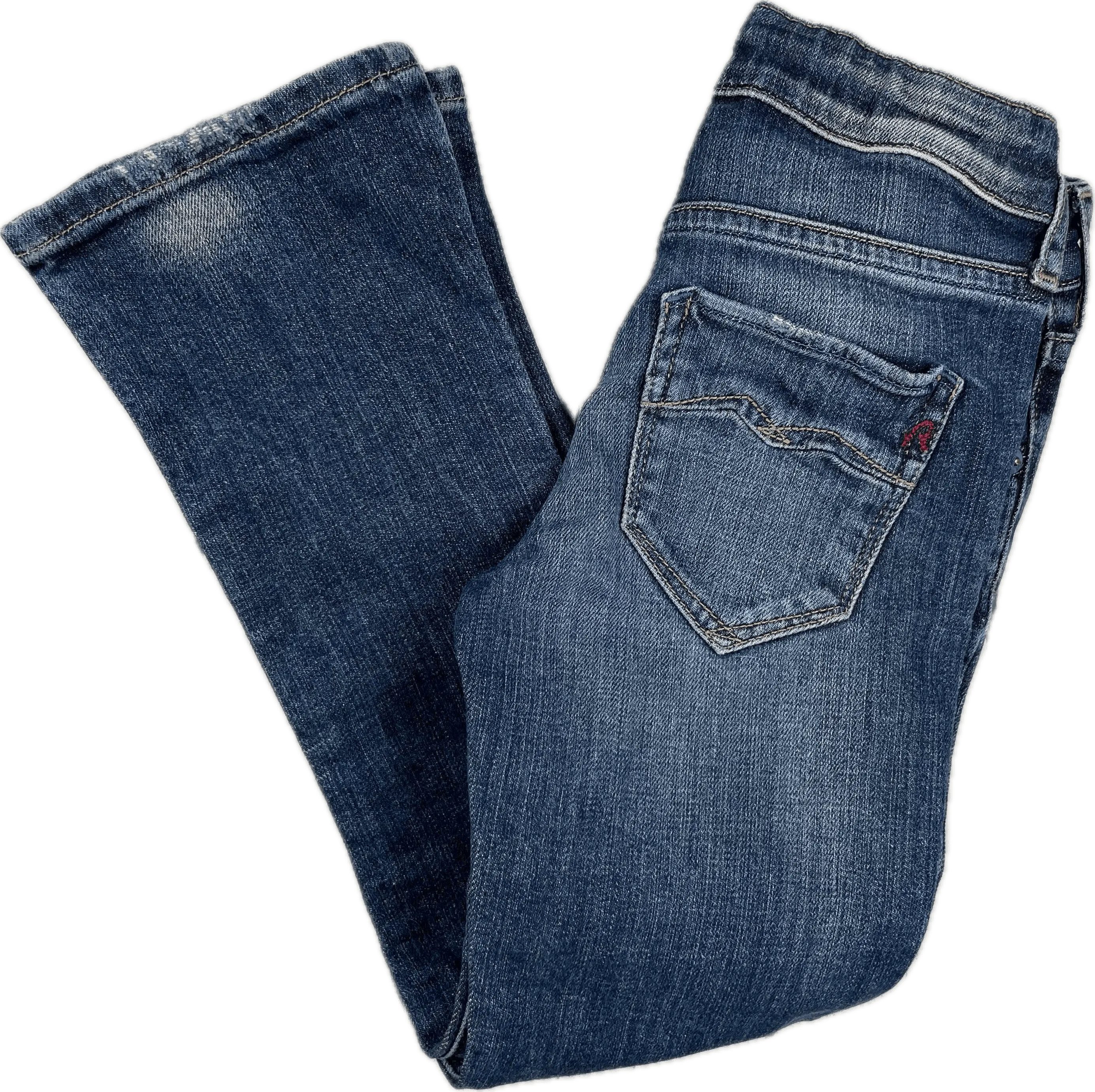 Replay & Sons Kids Slim Bootcut Jeans- Size 6Y