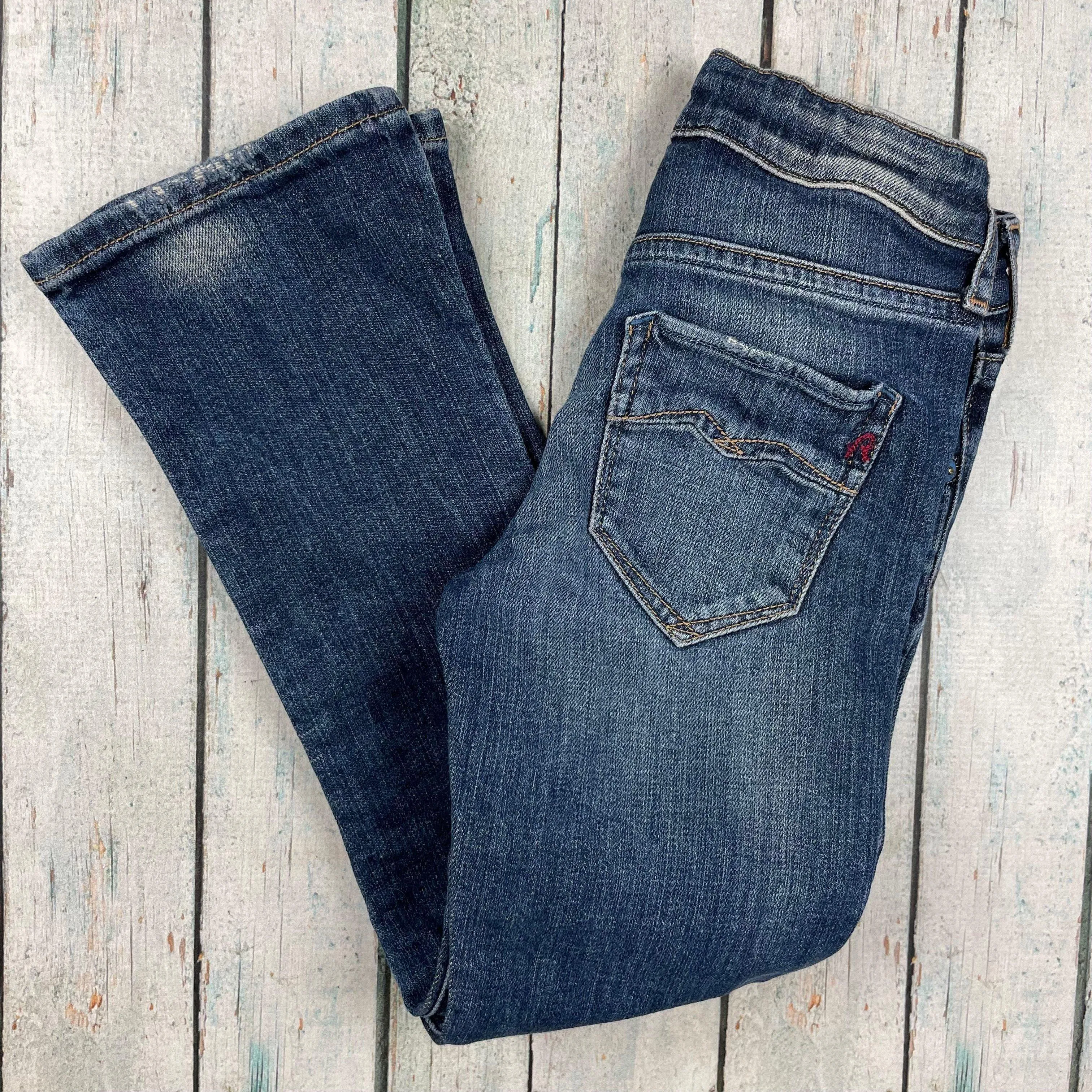 Replay & Sons Kids Slim Bootcut Jeans- Size 6Y