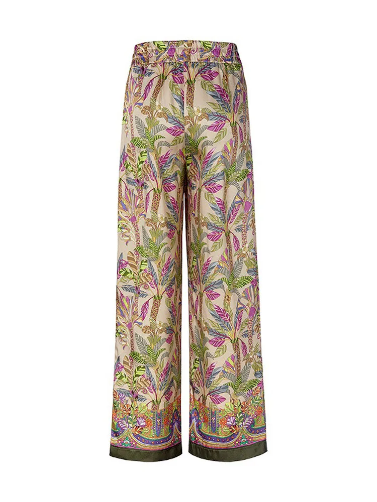 Riani Wide Leg Trousers Multi