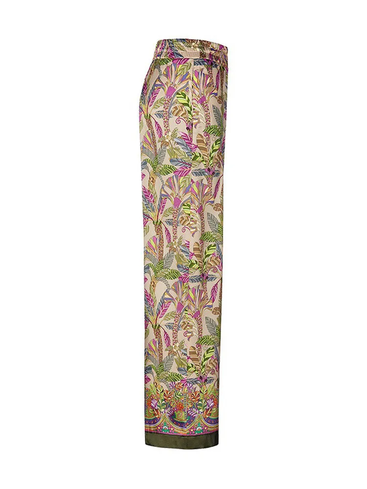 Riani Wide Leg Trousers Multi