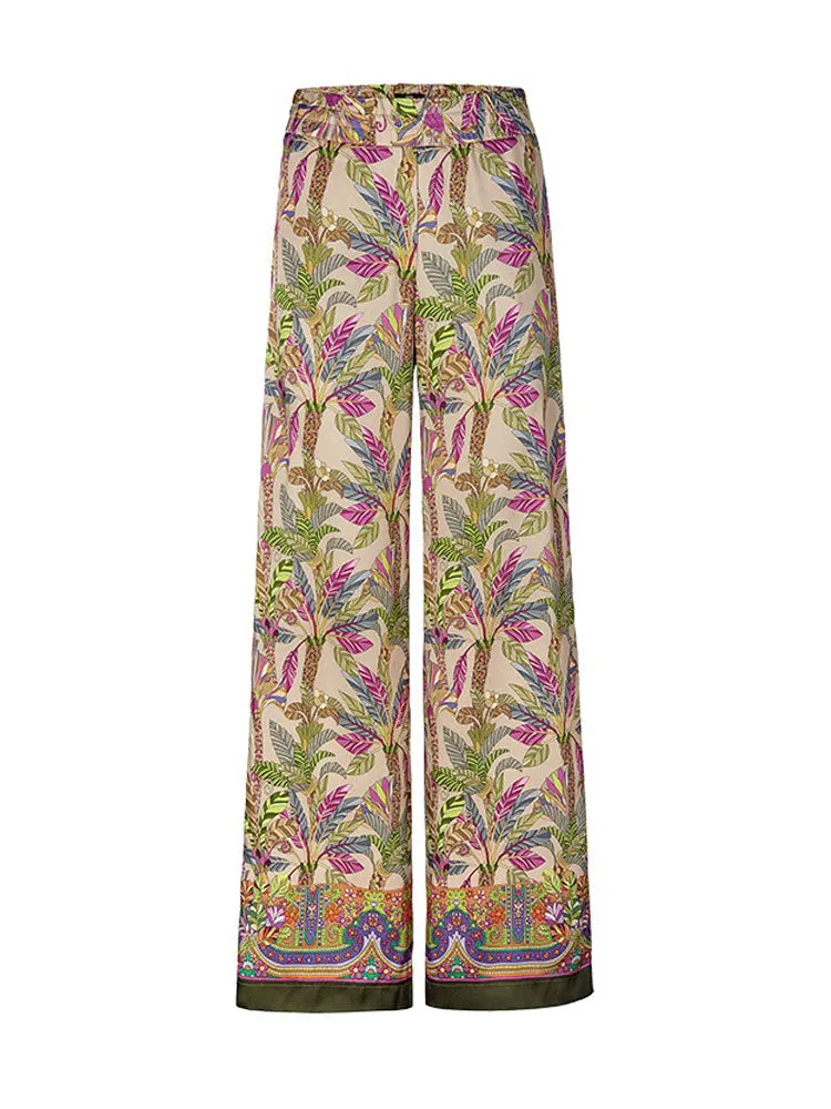 Riani Wide Leg Trousers Multi