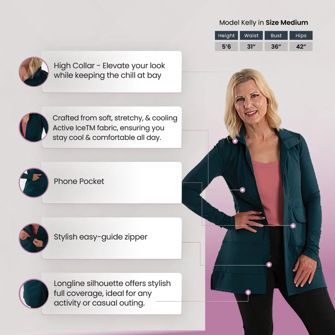 Sedona Long Jacket - Cocoa