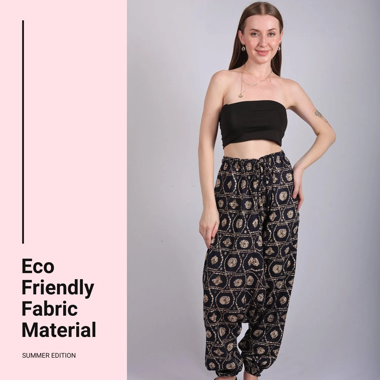 Women's Boho Harem Pants – Trendy & Beach Wear